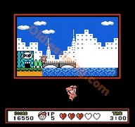 une photo d'Ã©cran de Pizza Pop sur Nintendo Nes